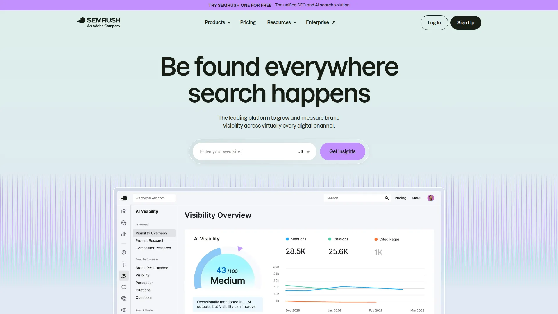 Semrush AI screenshot 1