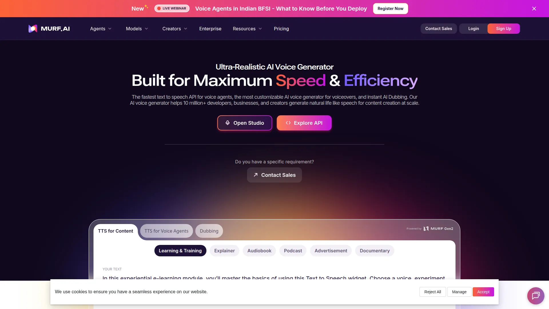 Murf AI screenshot 1
