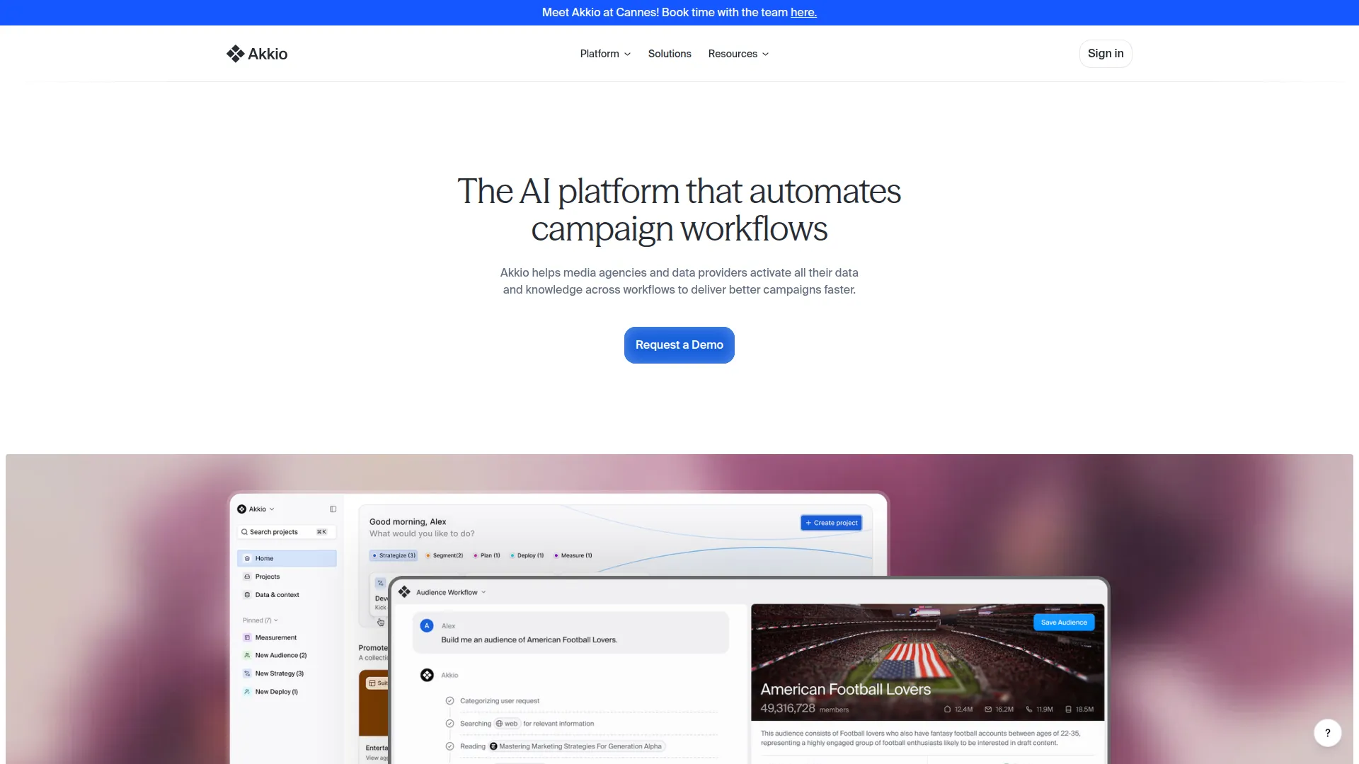 Akkio screenshot 1