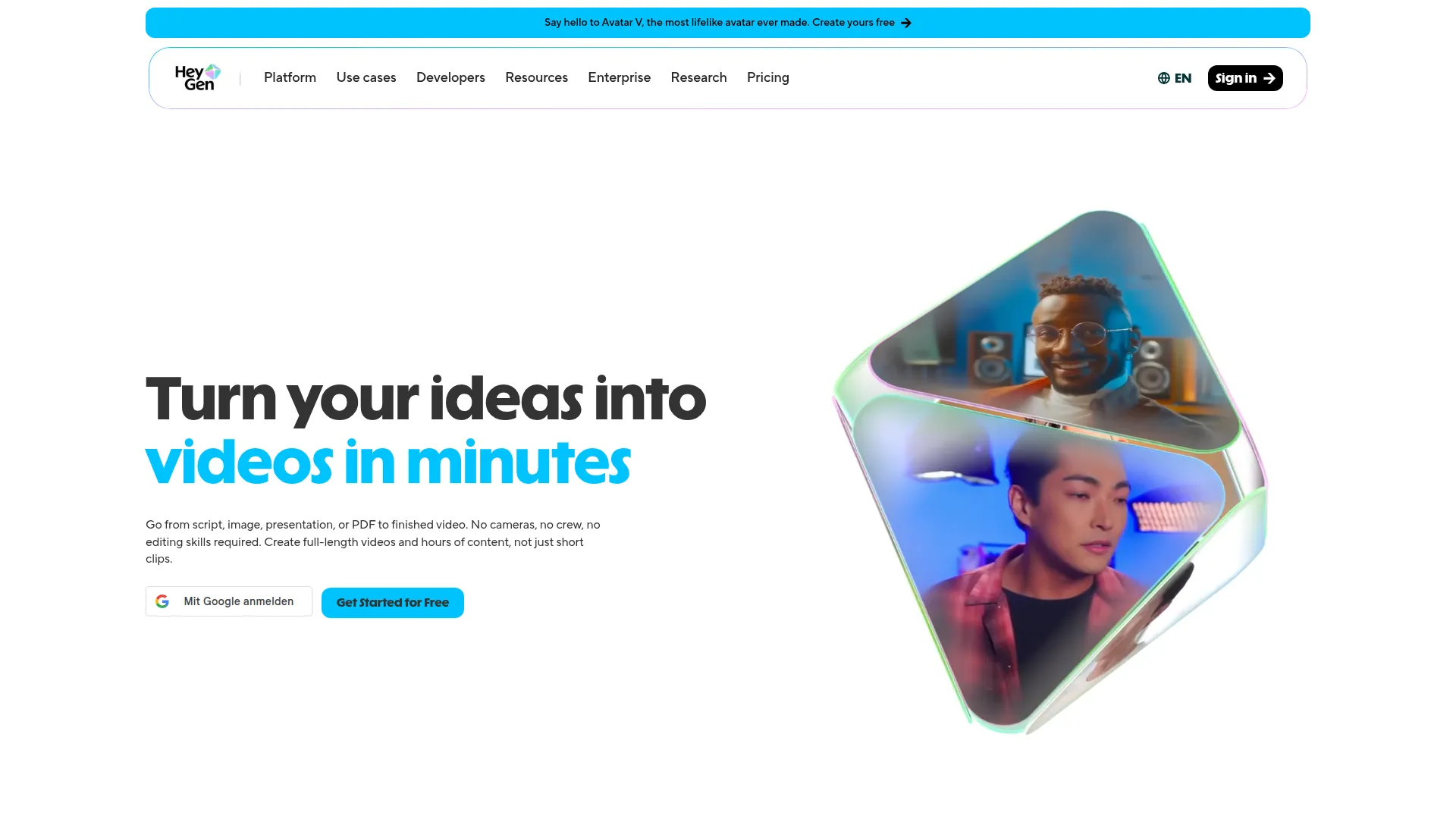HeyGen screenshot 1
