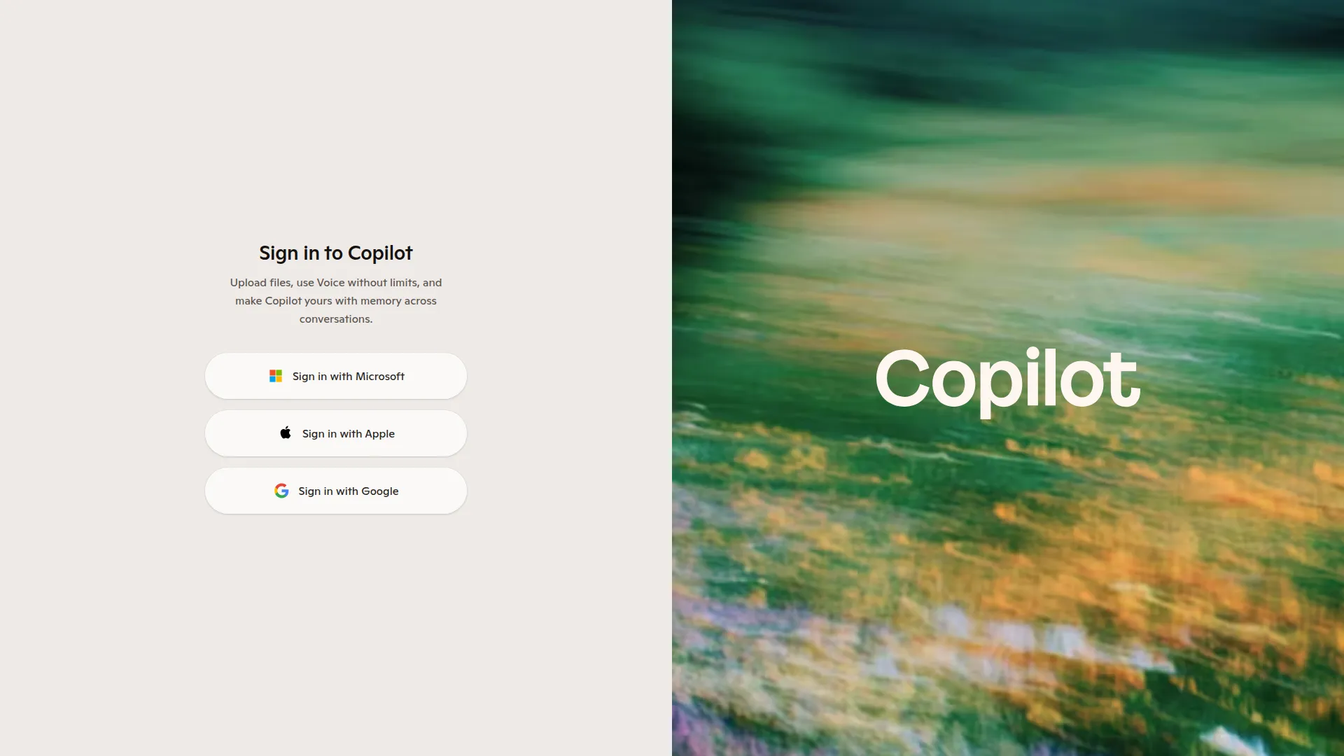 Microsoft Copilot screenshot 1