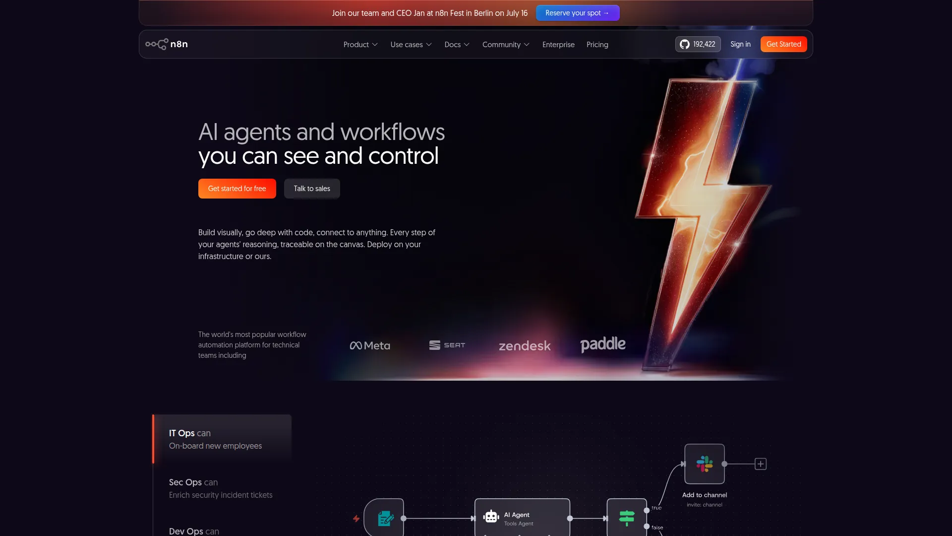 n8n screenshot 1