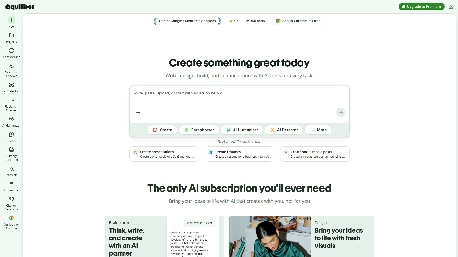 QuillBot screenshot 1