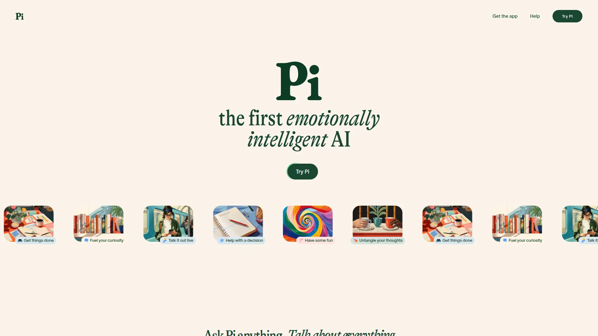 Pi screenshot 1