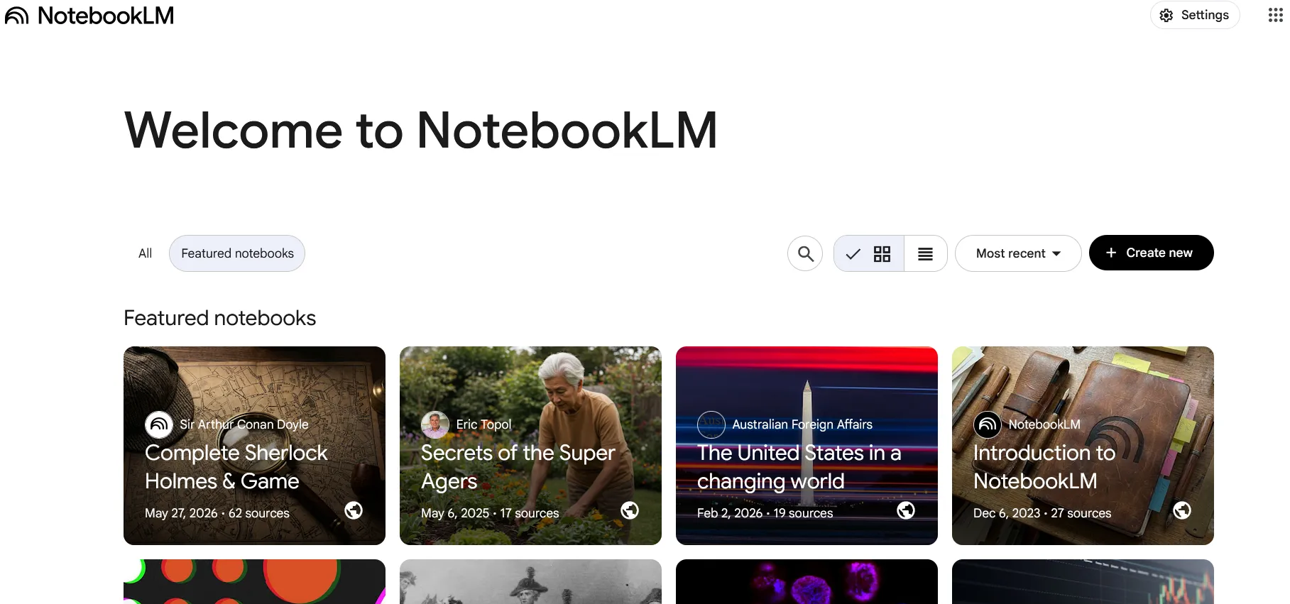 NotebookLM screenshot 1